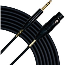 Mogami Gold Studio 1/4" TRS-Female XLR Cable 3 ft. LN