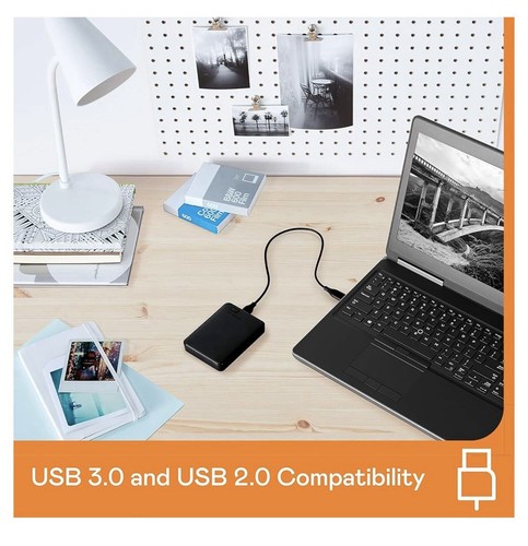WD 6TB Elements Portable Storage USB 3.2 Gen 1/USB 3.0 (USB 2.0 compatible) Mode - Afbeelding 3 van 7