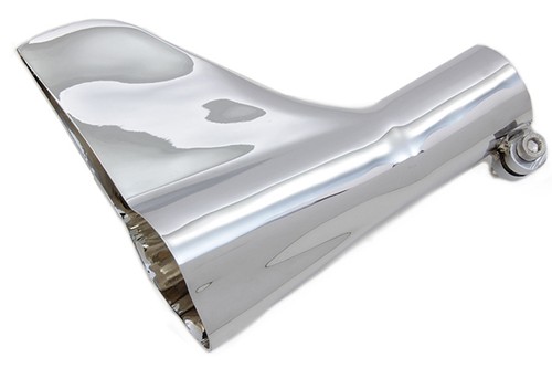 Bronx Muffler Tail Chrome fits Harley Davidson - Picture 2 of 3