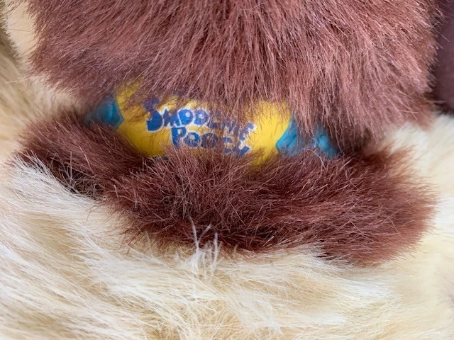 Perro de peluche Smoochie Pooch vintage 1998 ladrando olfatear jadeo probado Foto 4 de 4