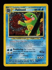 Politoed 8/75 Holo Rare Neo Discovery Creased Heavily Played Pokémon Card on eBay