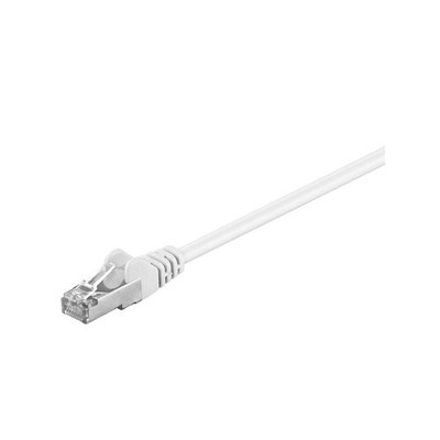 Goobay 93499 CAT 5e Patch Cable, F/UTP, White, 50m Length
