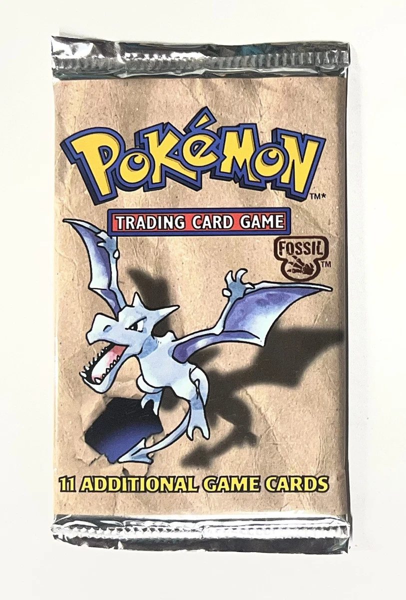 Preços baixos em Pokémon TCG Fossil Lacrado Collectible Card Game