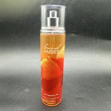 Bath  Body Works SENSUAL AMBER ORIGINAL Fragrance Spray 8 oz RARE Discontinued