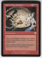 Kyren Negotiations Mercadian Masques 198 U LP MTG