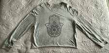 Miken Flow Womens Long Sleeve T-Shirt in Gray...