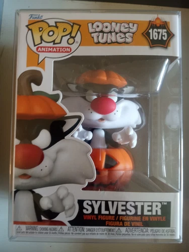 1675 Looney Tunes - Sylvester (Jack-o-lantern) W/ Protector