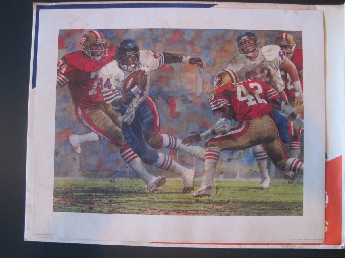 NFL シカゴベアーズ　1985スーパーボウル制覇記念5000限定レリーフ壁掛け 85 Bears Memorabilia