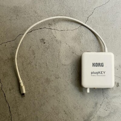 Korg Plugkey Mobile MIDI Audio White Good GP | eBay