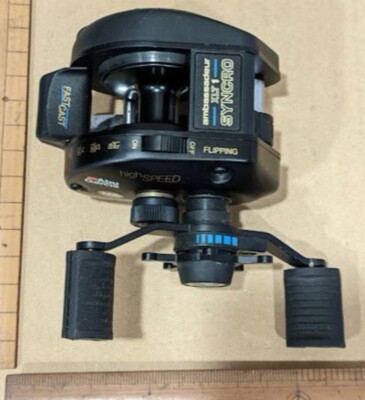 リール Abu Garcia Ambassadeur XLT 1 LH SYNCRO Any info on Ambassadeur XLT 1 Syncro flipping reel?