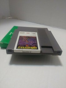 Gauntlet II  2  (Nintendo Entertainment System, 1990) Authentic Gray Cart NES.