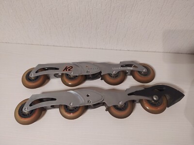 Inlineskates Schiene mit Gelenk und Rollen K2/Klop