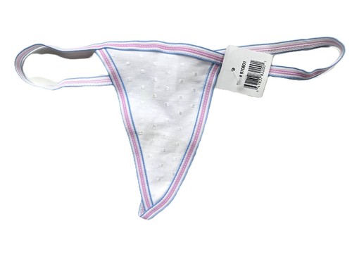 A261 NEW Women's Thin Waistband Triangle Cut Stretch Pure Cotton G-String Thongs - Picture 3 of 17