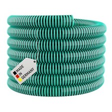 Saugschlauch GR&Uuml;N 40 mm Spiralschlauch F&ouml;rderschlauch Druckschlauch