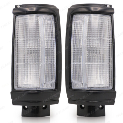 For Mitsubishi L200 Clot Mighty Max Strada 1987 - 1996 Front Corner Lights Lamp