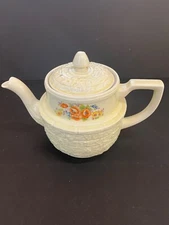 Vintage Enterprise Aluminum Co. Orange Floral Coffee Drip-O-Later