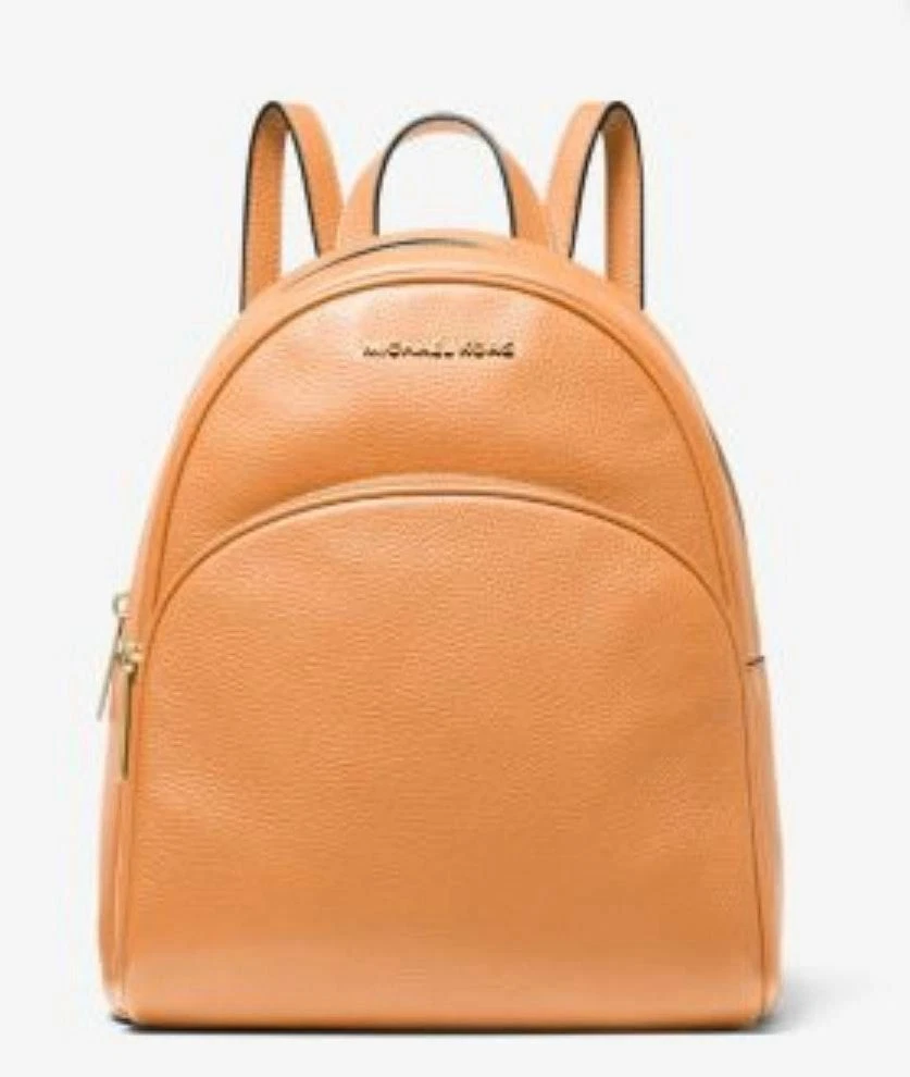 Michael kors orange backpack hotsell