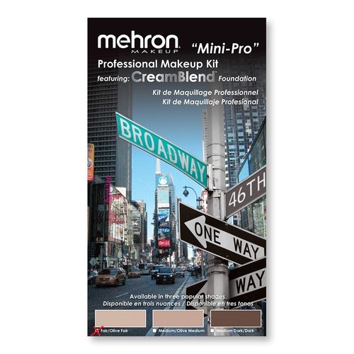 Mehron Mini Pro Makeup Kit theatrical acting MUA student school FX instruction - Picture 17 of 36