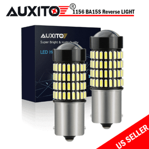 2pcs 144SMD White LED Turn Signal Backup Reverse Light Bulb BA15S 7506 1156 P21W 2pcs 144SMD White LED Turn Signal Backup Reverse Light Bulb BA15S 7506 1156 P21W