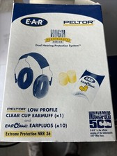 Peltor - Dual Hearing Protection System - Earplugs and Earmuffs - 380-3000