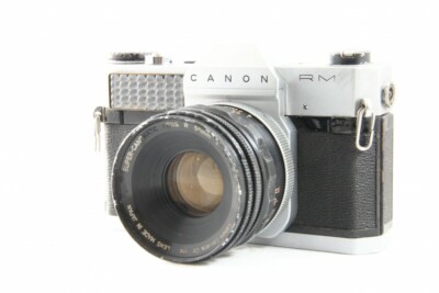 Canon Canonflex RM 35mm SLR Camera w/Super Canomatic R 50 mm F1.8 #2540