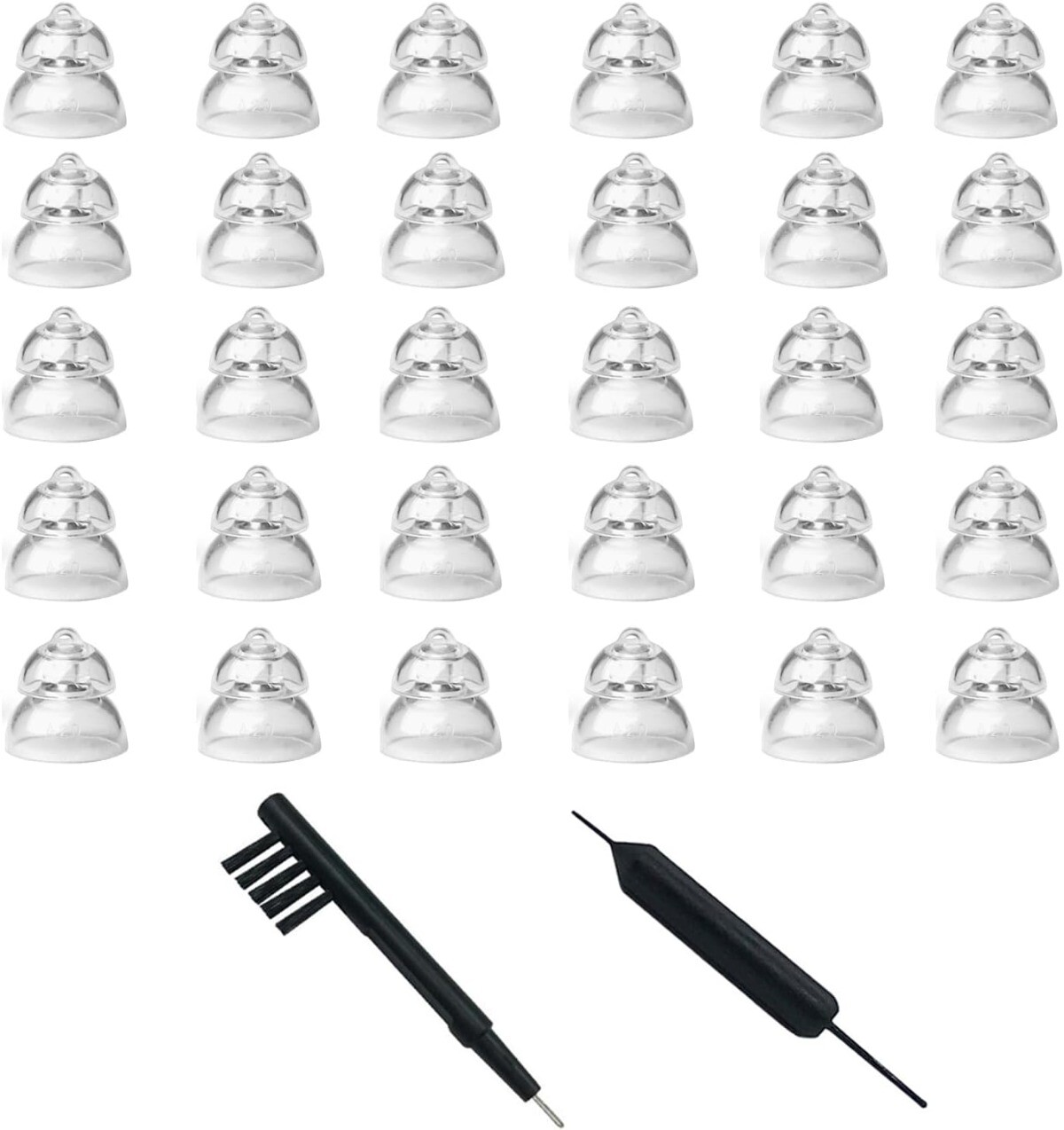 MiniFit Power Domes for Oticon Hearing Aids, Cleaning Brush Tools and Carry Case eBay
