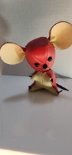 Vintage Leather Adorable Mouse R Dakin and Co 6 inches tall