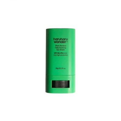 HaruHaru Wonder Black Bamboo täglich beruhigender Sonnenschutz 20g LSF 50+ koreanische Schönheit
