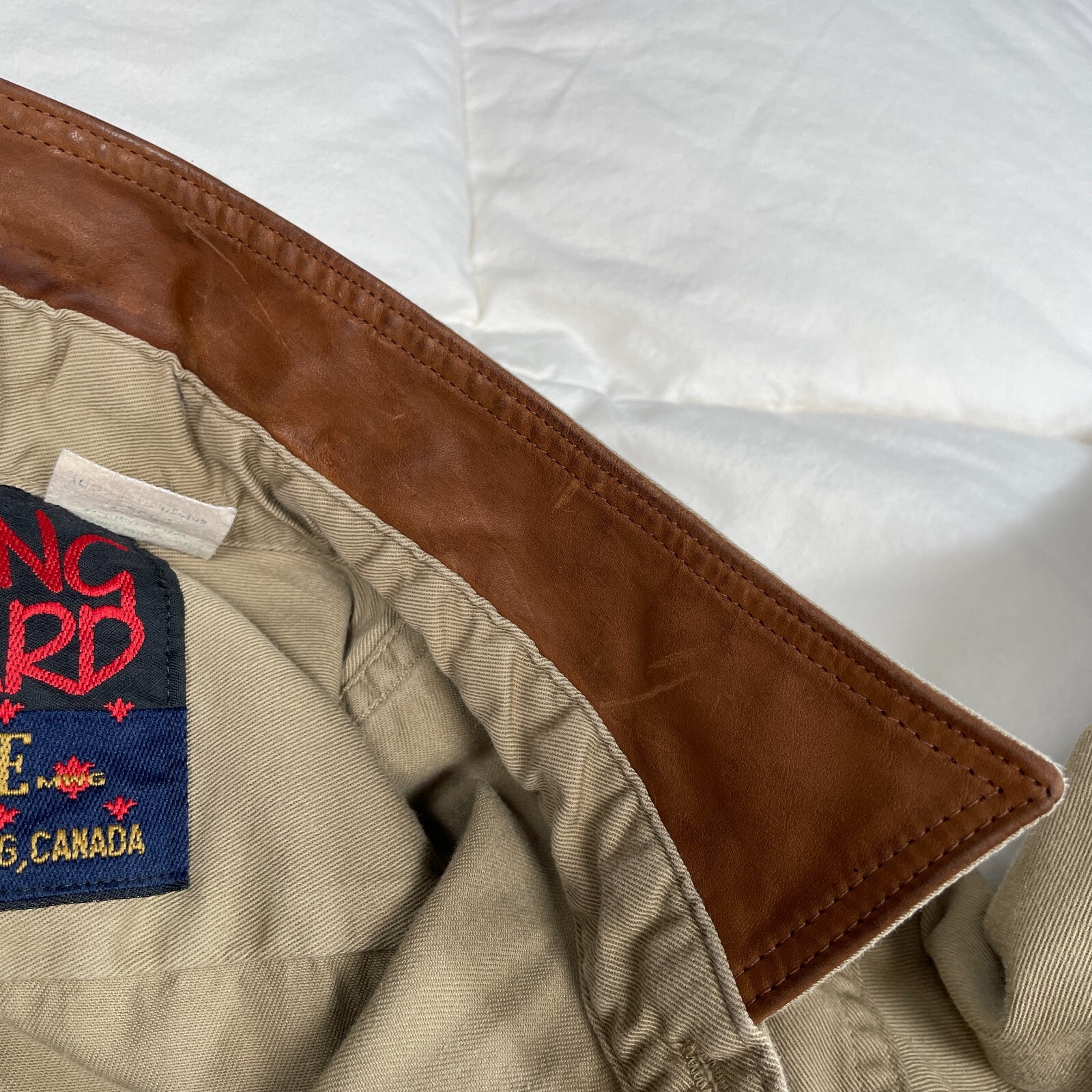 Vtg Looking Forward The Force Tan Button Down Shi… - image 10