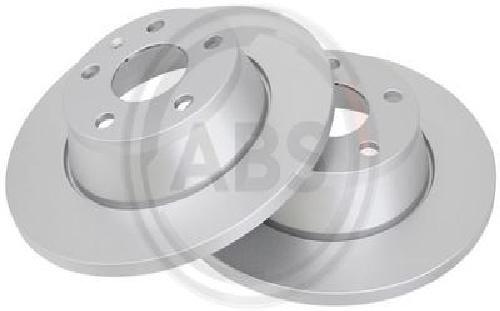 2X Original A.B.S. Brake Disc 17860 For Audi