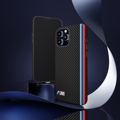 Tough Case For iPhone, Samsung Galaxy, Google Pixel, Graphite Blue Red Stripe - Picture 101 of 217
