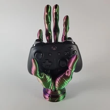 6-Finger Blue,Red, Green Alien Hand Controller Holder Ultimate Gaming Home Décor