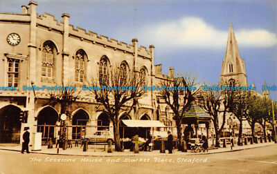 R077203 The Sessions Haus und Marktplatz. Sleaford. C. H. Simpson. 1966
