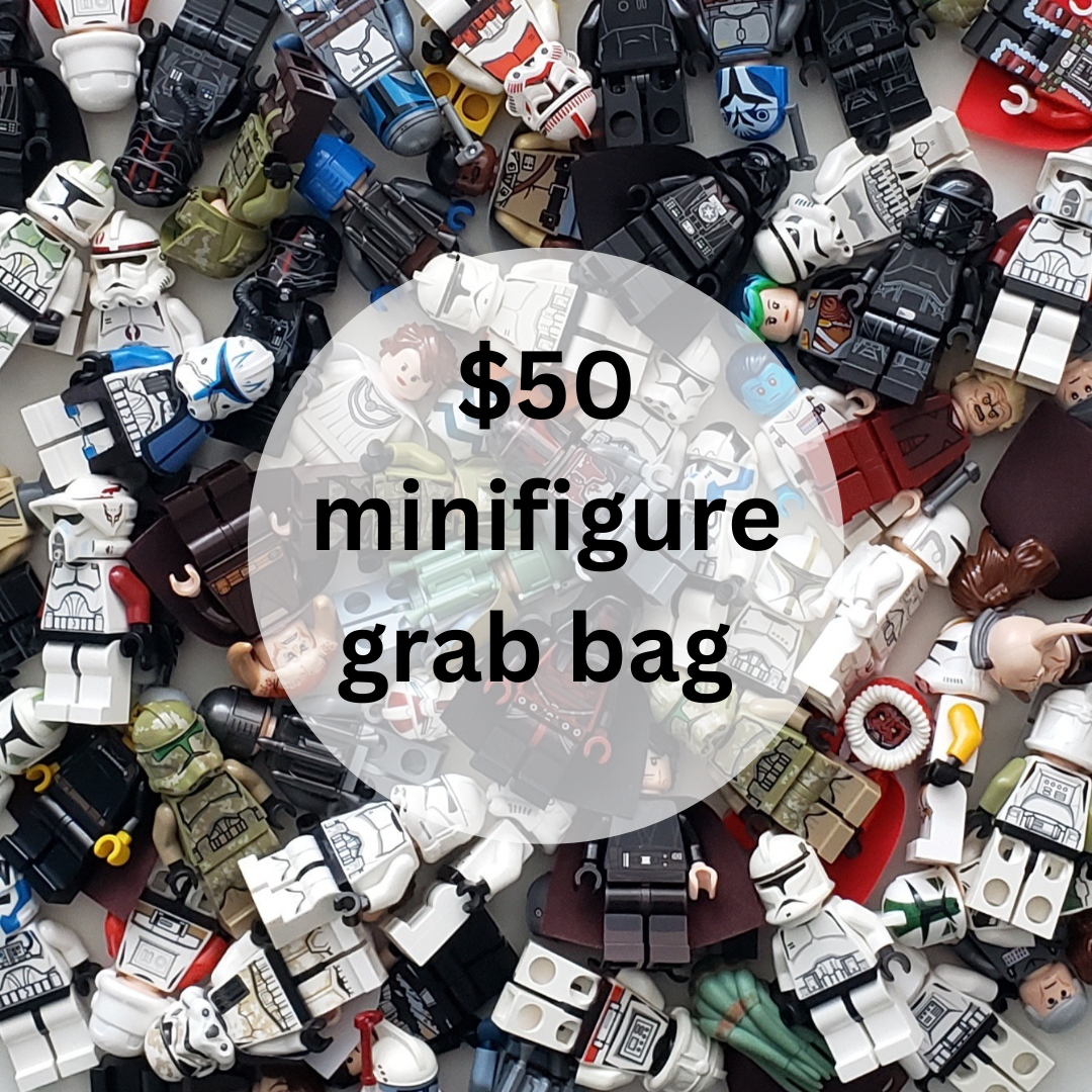 $50 Rare Lego Star Wars Random Minifigure Lot Blind Grab Bag *Read  Description*