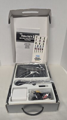 SIMA SED-2 Video ED/IT 2 Mini Editor Video Enhancer Sound Mixer OPEN BOX