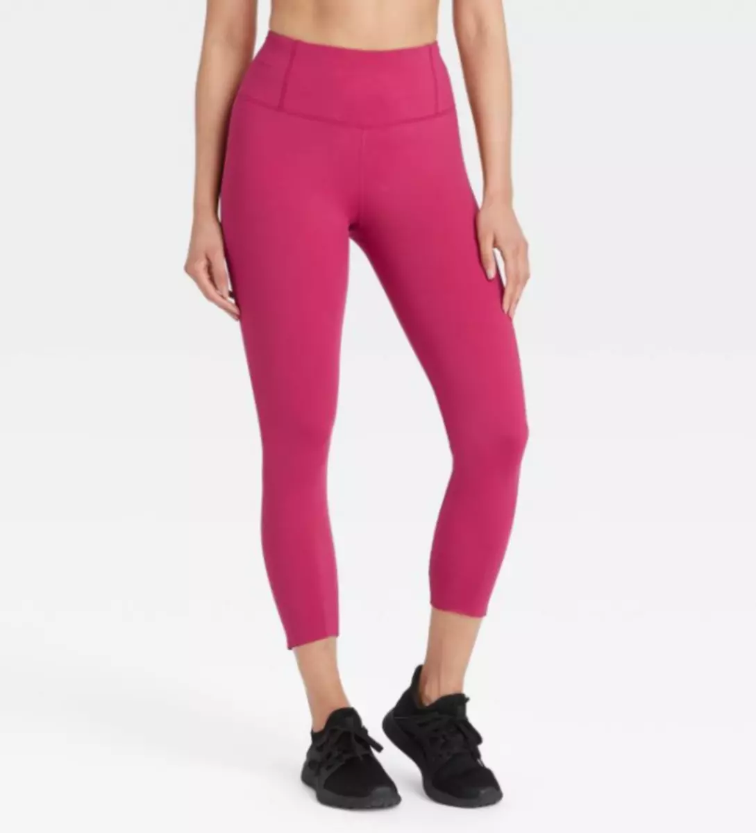 Women's Sleek Run High-Rise Capri Legging - All in Motion, Cranberry Pink,  NWT