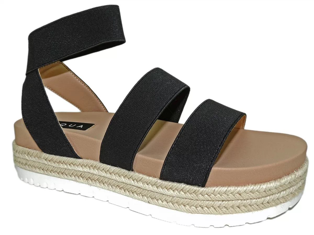 Aqua platform best sale sandals