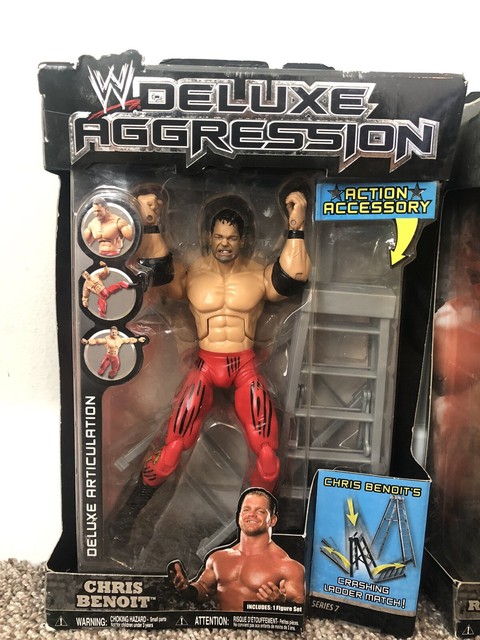 Chris Benoit WWE WWF Jakks Deluxe Aggression Series 7 Action Figure W16 for sale online | eBay