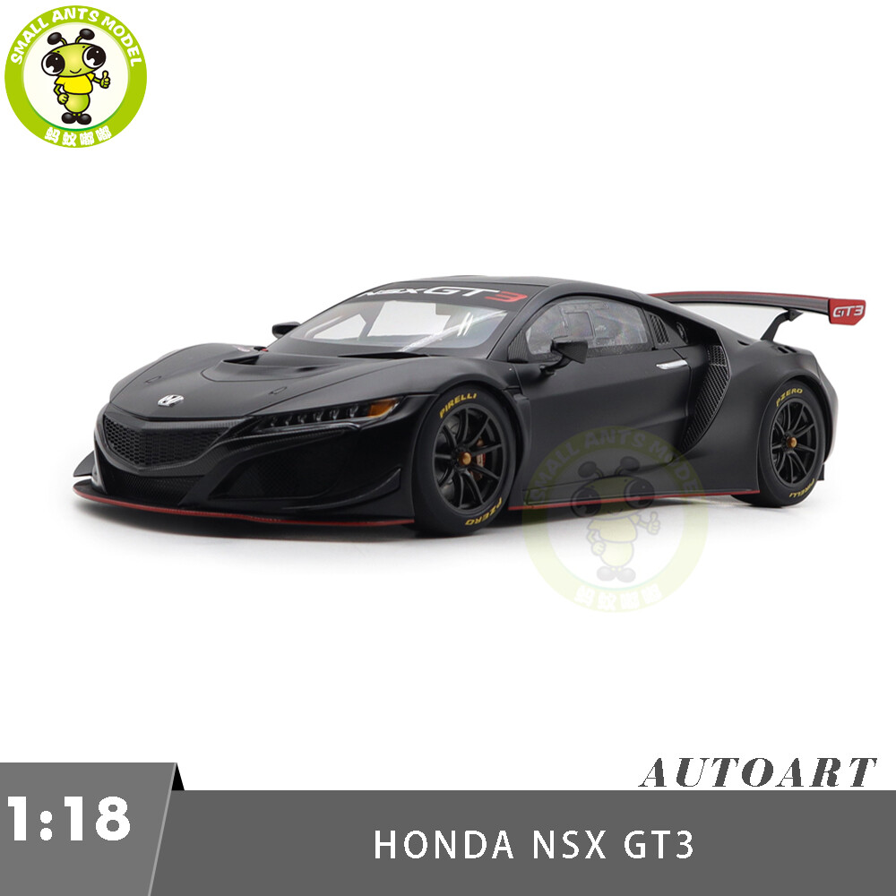 1/18 Autoart 81899 Honda NSX GT3 Matt Black / Custom Color