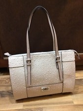 GUESS GBG LOS ANGELES TOTE - TEXTURED BLUSH SPACIOUS - CICELY OSTRICH NWT