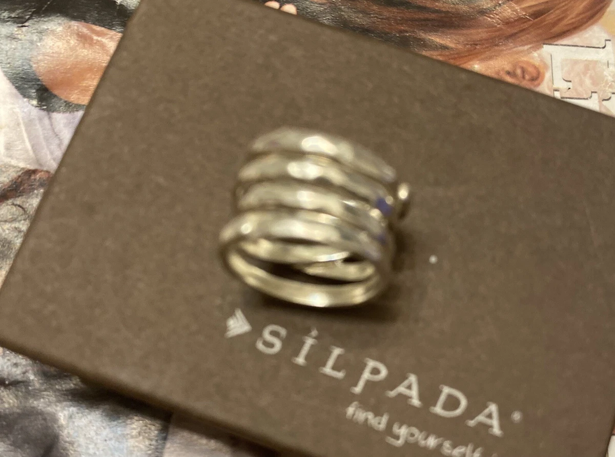 SILPADA R3475 Hammered Sterling Silver