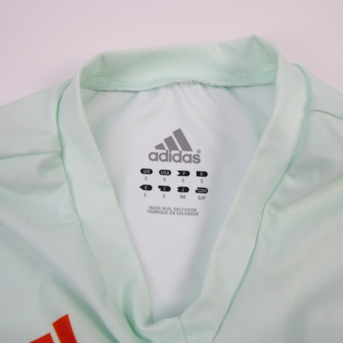 adidas Sleeveless Shirt Youth Mint Green New without Tags - Picture 3 of 5
