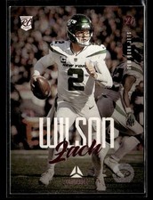 2021 Panini Chronicles #202 Zach Wilson Luminance Update Rookies Pink card