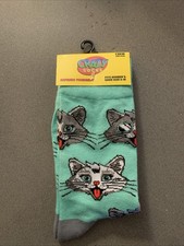 Crazy Socks NWT FUNNY CATS WOMEN S Size 5-10 Lady