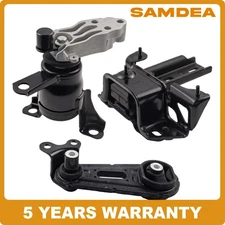 3PCS Engine,Trans & Torque Mount Set Fit For 2011-2014 Mazda 2 1.5L For Auto