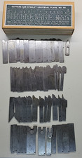 55 Piece Cutters Set Stanley Universal Plane No. 55 & 45 New Old Stock USA