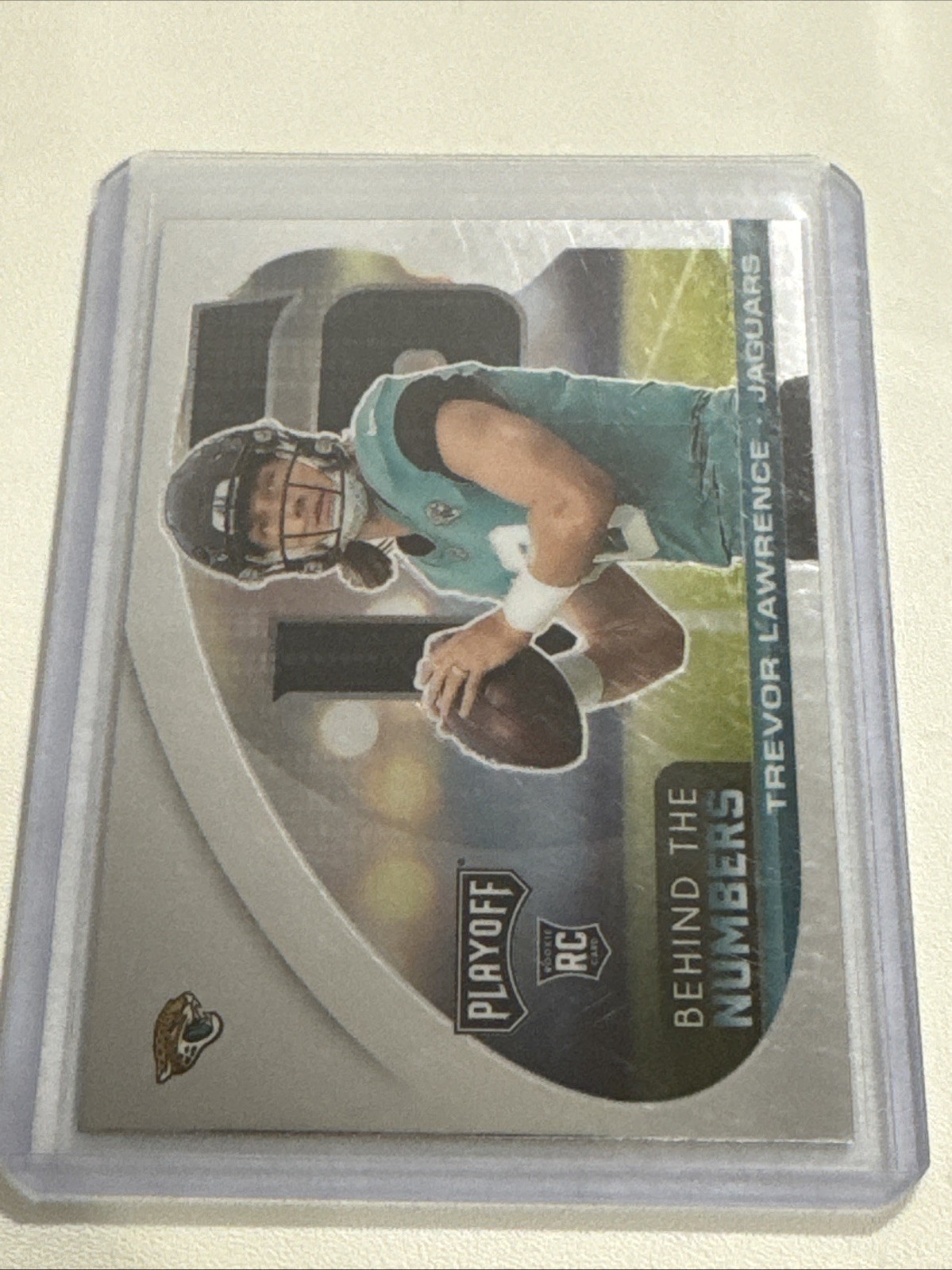 2021 Panini Playoff - Behind the Numbers Trevor Lawrence #BTN-TLR (RC)