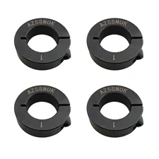Single Split Clamp-On Shaft Collar of Metal Material 1 Inch Bore Set Screw