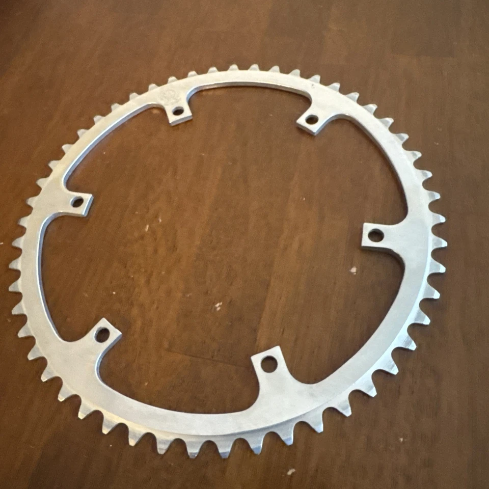 NOS T.A. Plato de bicicleta Specialites 52 dientes 6 pernos Francia - Touring/Carretera Foto 2 de 4