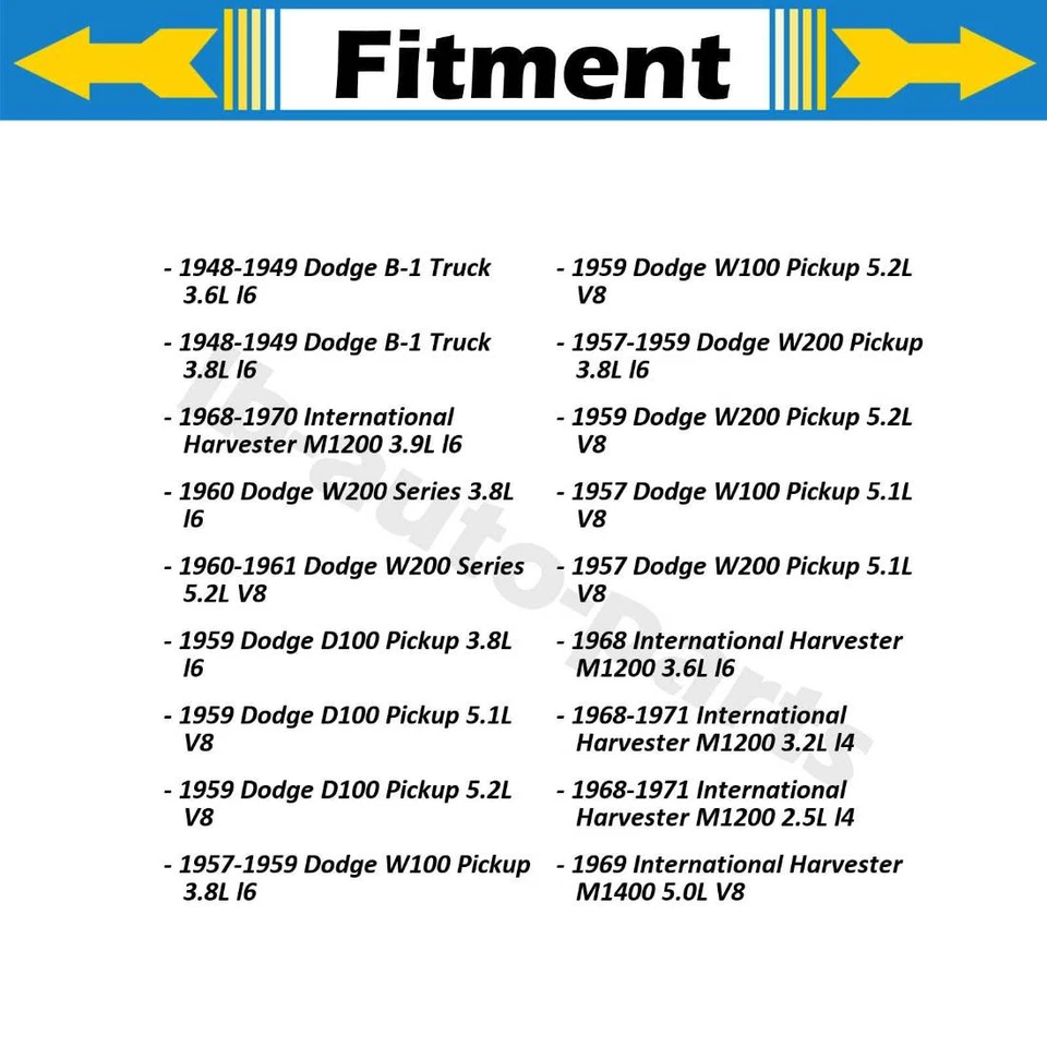 2x Manguera de freno delantera para Dodge C-4 1956 4,3 L Dodge C-4 1956 4,4 L Foto 4 de 4
